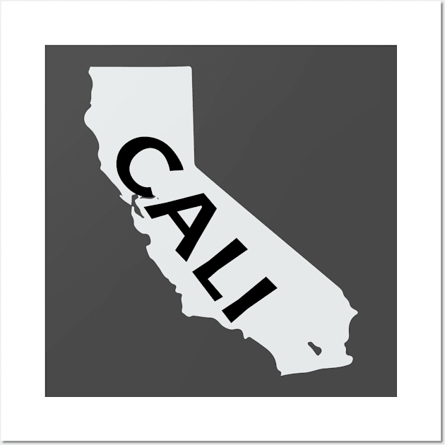 cali california map Wall Art by soufyane